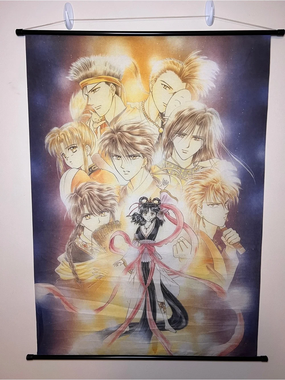Fushigi Yuugi Anime Wall Scroll Tapestry 32x42 Vintage Large Manga Art
